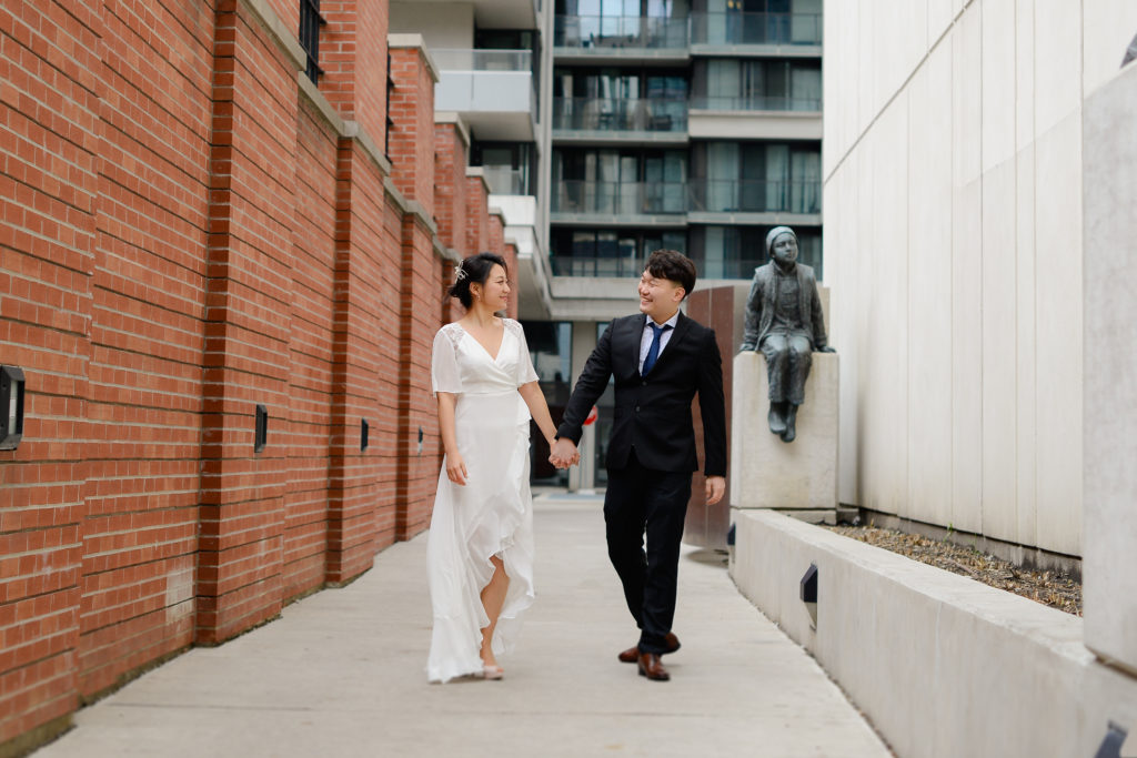 Toronto City Hall Civil Wedding photography