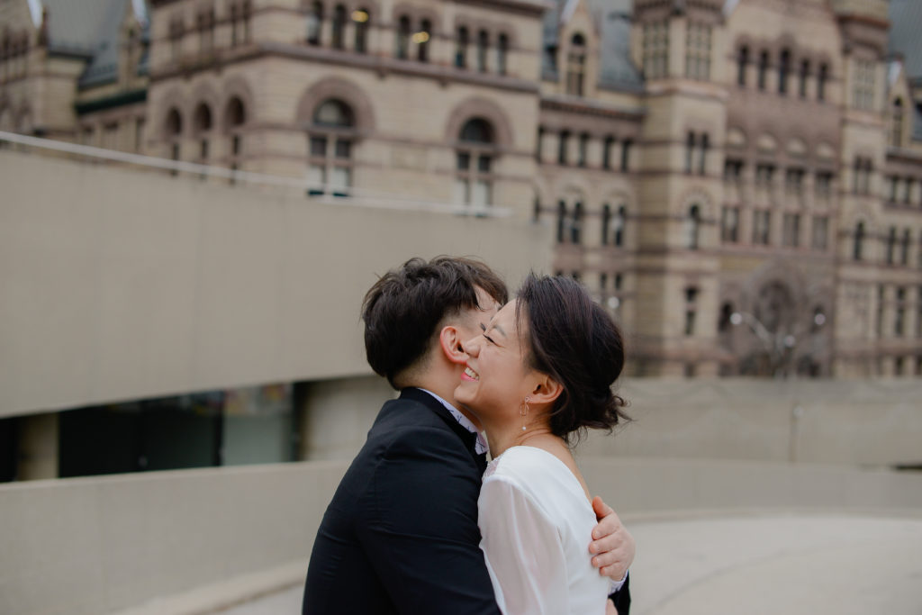 Toronto City Hall Civil Wedding photography